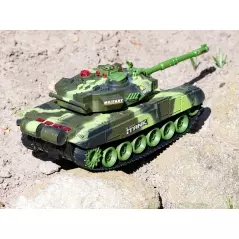 Tanc militar de lupta 9993 cu telecomanda, Gonga® - Verde