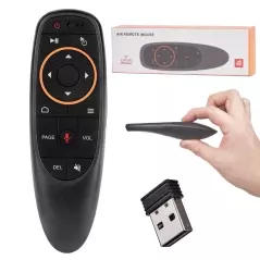 Telecomanda Air Mouse G10 pentru Smart TV, Gonga® - Negru
