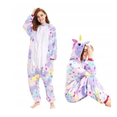 Pijama intreaga pentru adulti, Gonga® - Roz/Transparent