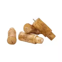 Set 4x Lumanari sub forma de dopuri de vin, Gonga®