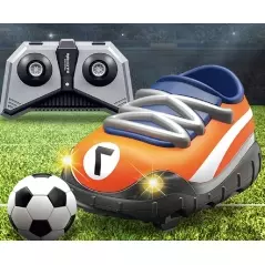 Set 2 masinute in forma de adidas cu minge de fotbal, cu telecomanda, Gonga®