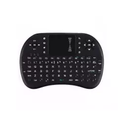 Mini tastatura wireless I8, cu touchpad, Gonga® - Negru