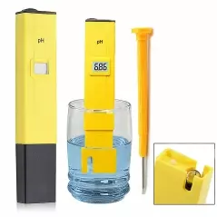 Dispozitiv pentru testarea PH-ului din apa, Gonga® - Galben